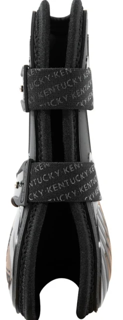KENTUCKY HORSEWEAR Bamboo Elastic Tendon Boots Black New