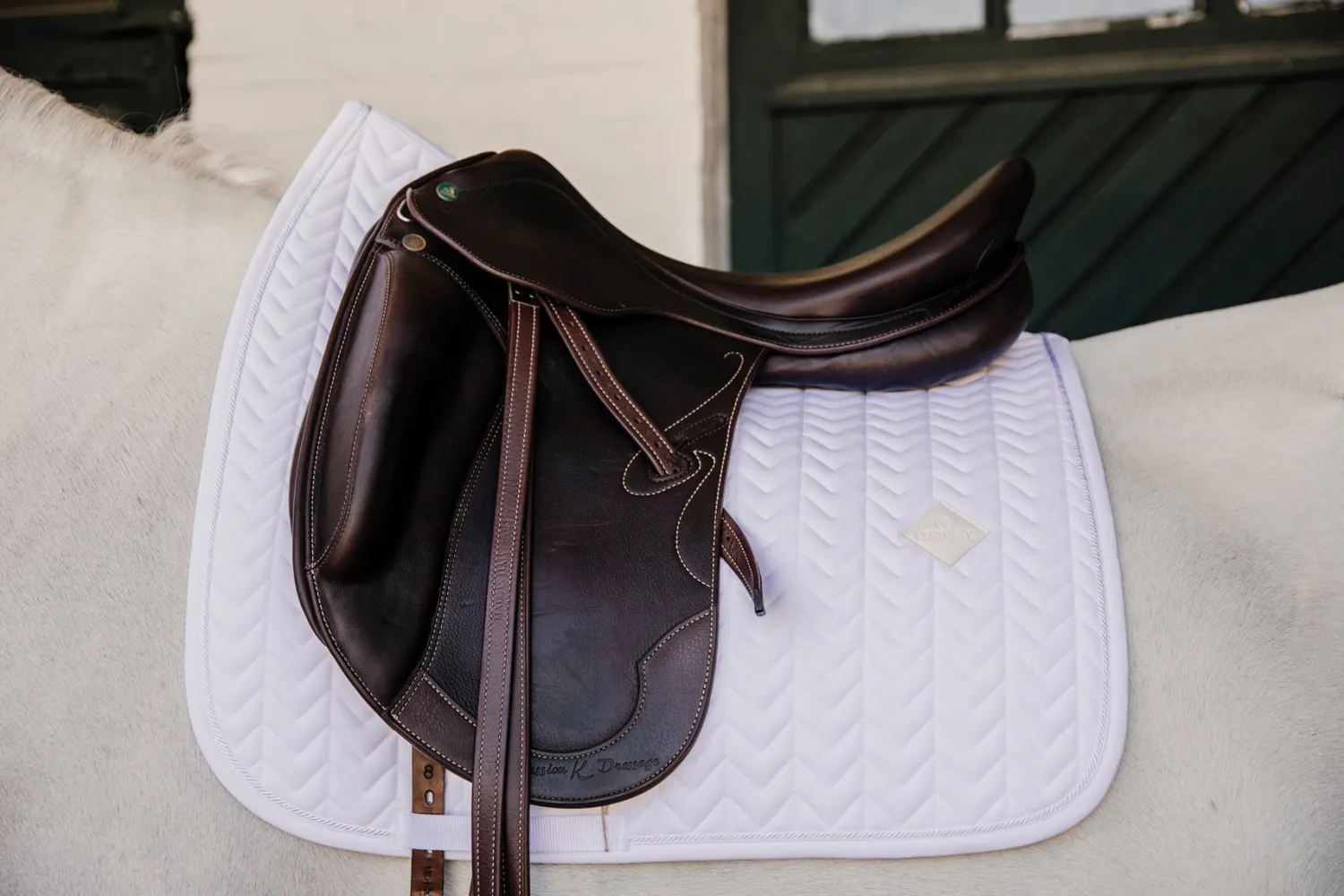 KENTUCKY HORSEWEAR Fishbone Dressage Pad Best
