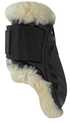 KENTUCKY HORSEWEAR Vegan Sheepskin Young Horse Fetlock Boots Black Discount