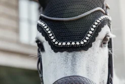 KENTUCKY HORSEWEAR Wellington Big Stone & Pearl Fly Veil Clearance