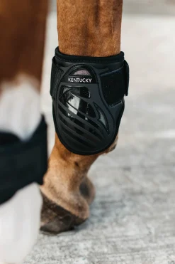 KENTUCKY HORSEWEAR Young Horse Fetlock Boots Black Discount