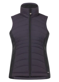 KERRITS ® Counterbalance Quilted Vest Plum Noir Best