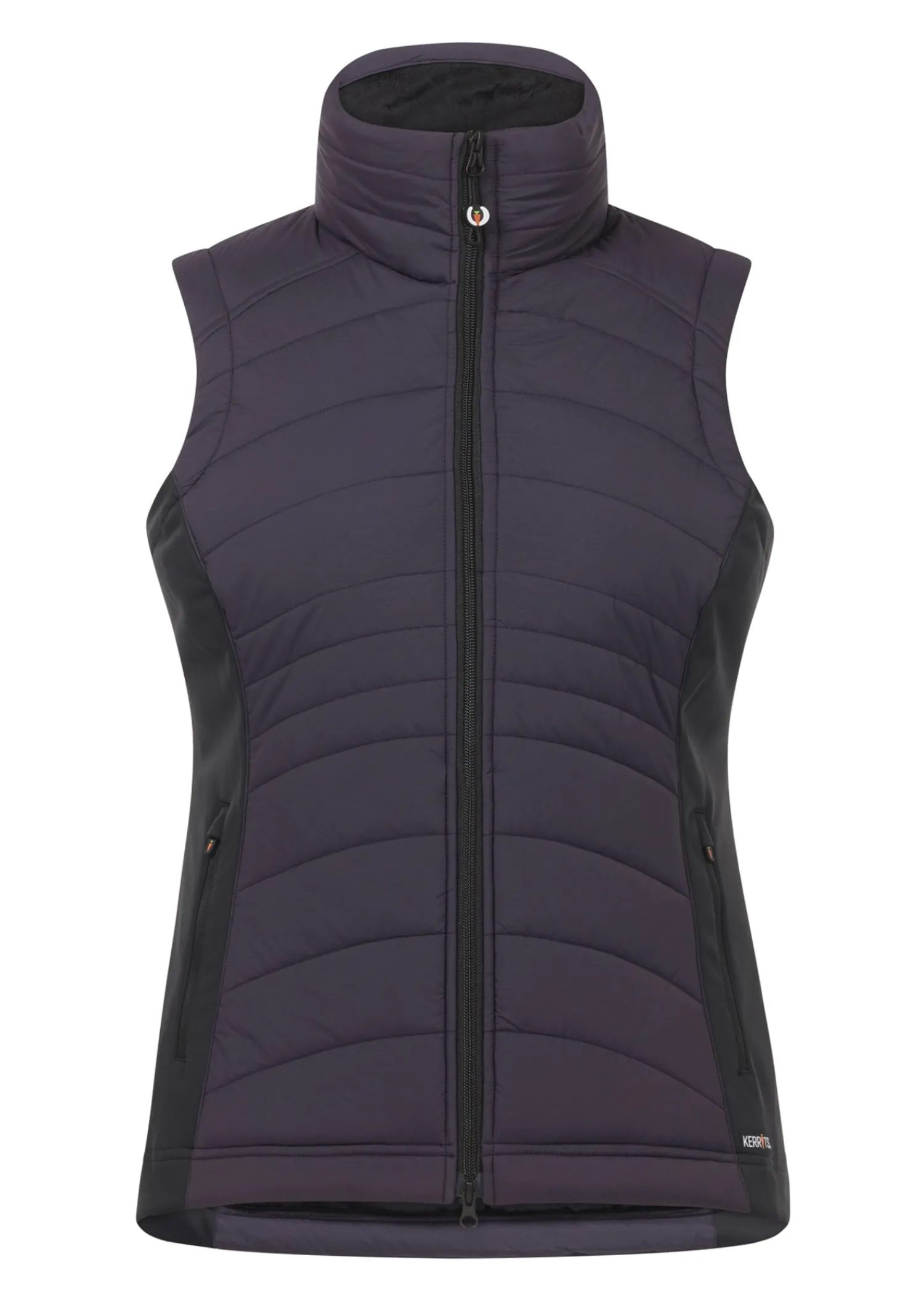 KERRITS ® Counterbalance Quilted Vest Plum Noir Best