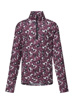 KERRITS ® Kids’ On Course Quarter Zip Fleece Tech Top Discount