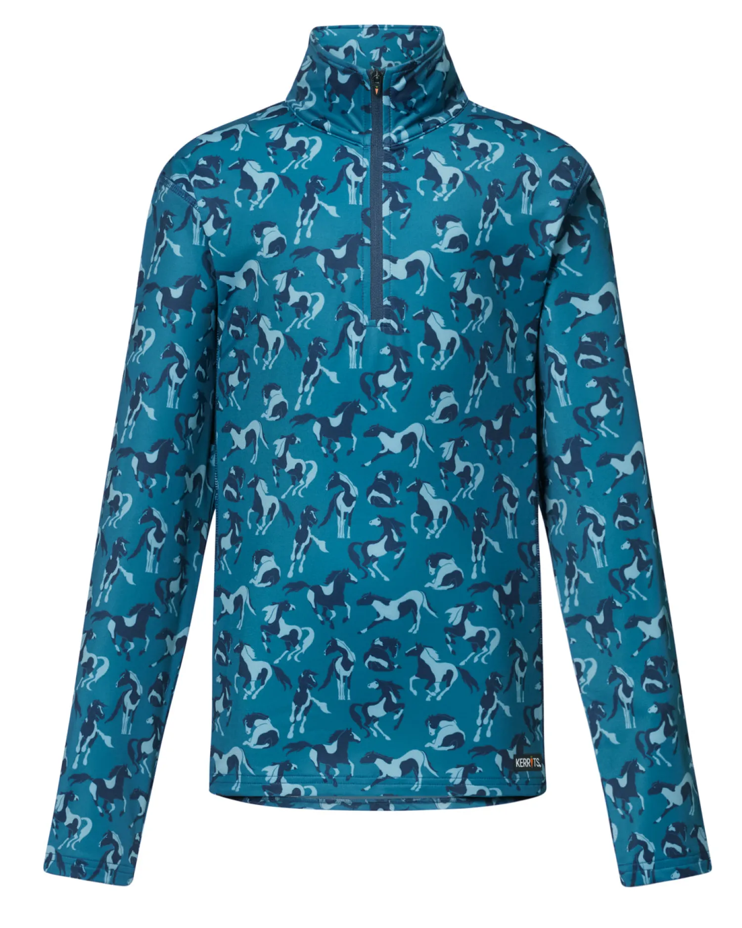 KERRITS ® Kids’ On Course Quarter Zip Fleece Tech Top Discount
