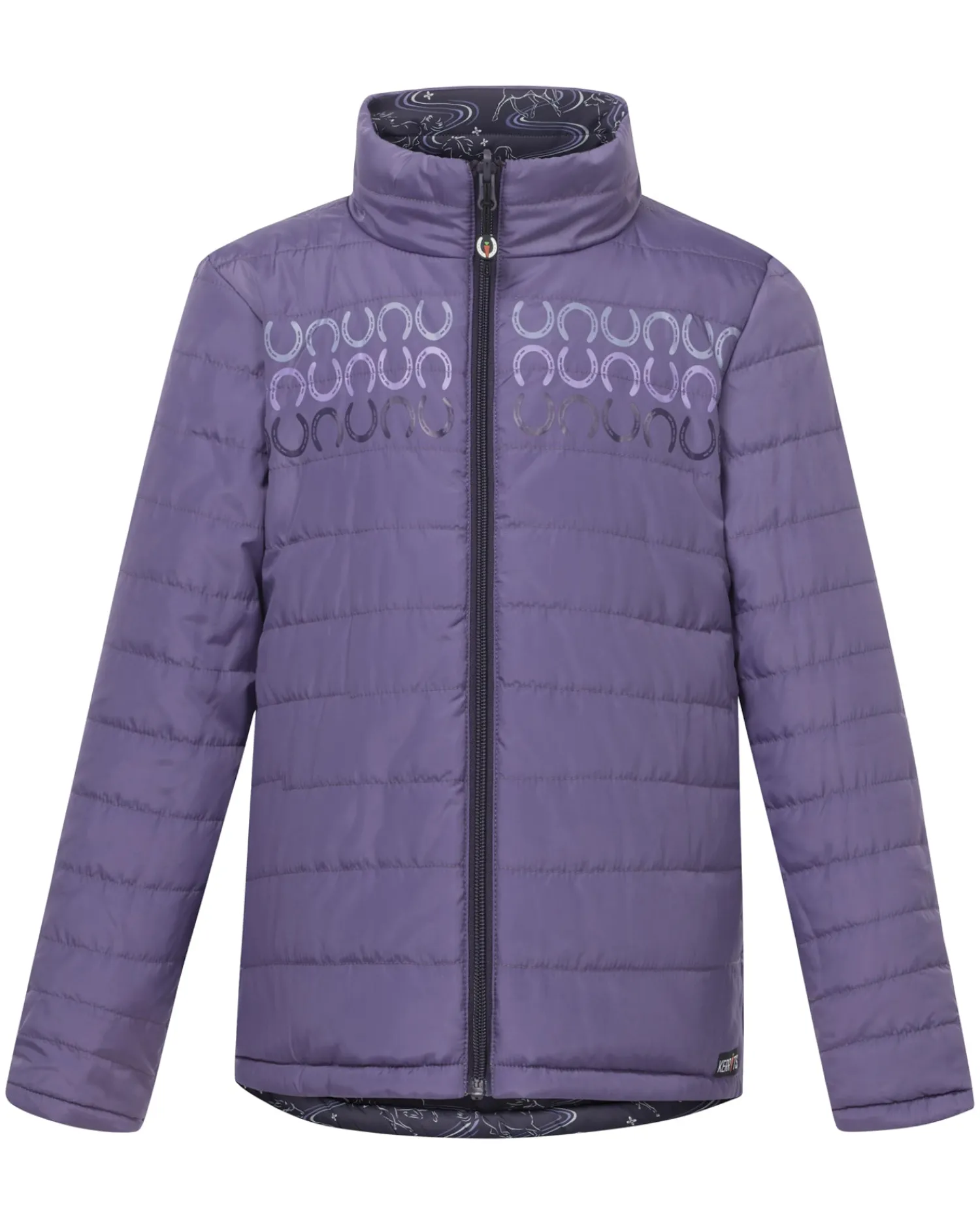 KERRITS ® Kids' Ride The Wind Reversible Quilted Jacket Plum Noir/Violetdawn Online