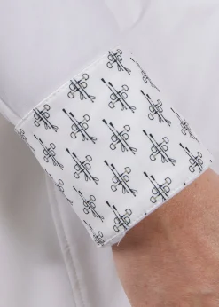 KERRITS ® Ladies’ Winter Circuit Show Shirt White/Bits N Crop Outlet