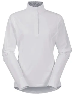 KERRITS Ladies’ Winter Circuit Show Shirt White New