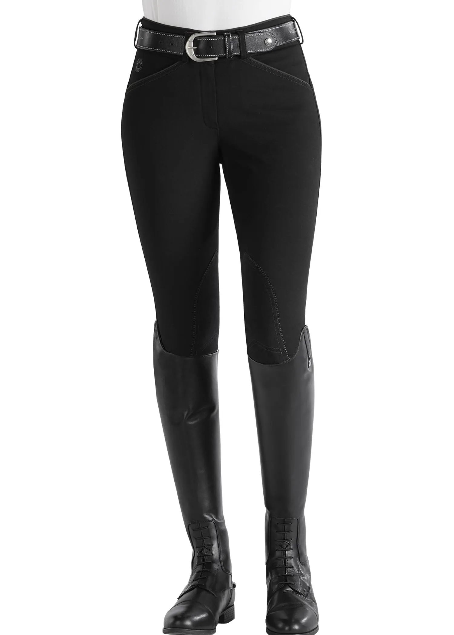 SUPERHOUSE Ladies’ Wellesley Classic Piped Knee-Patch Breech Clearance