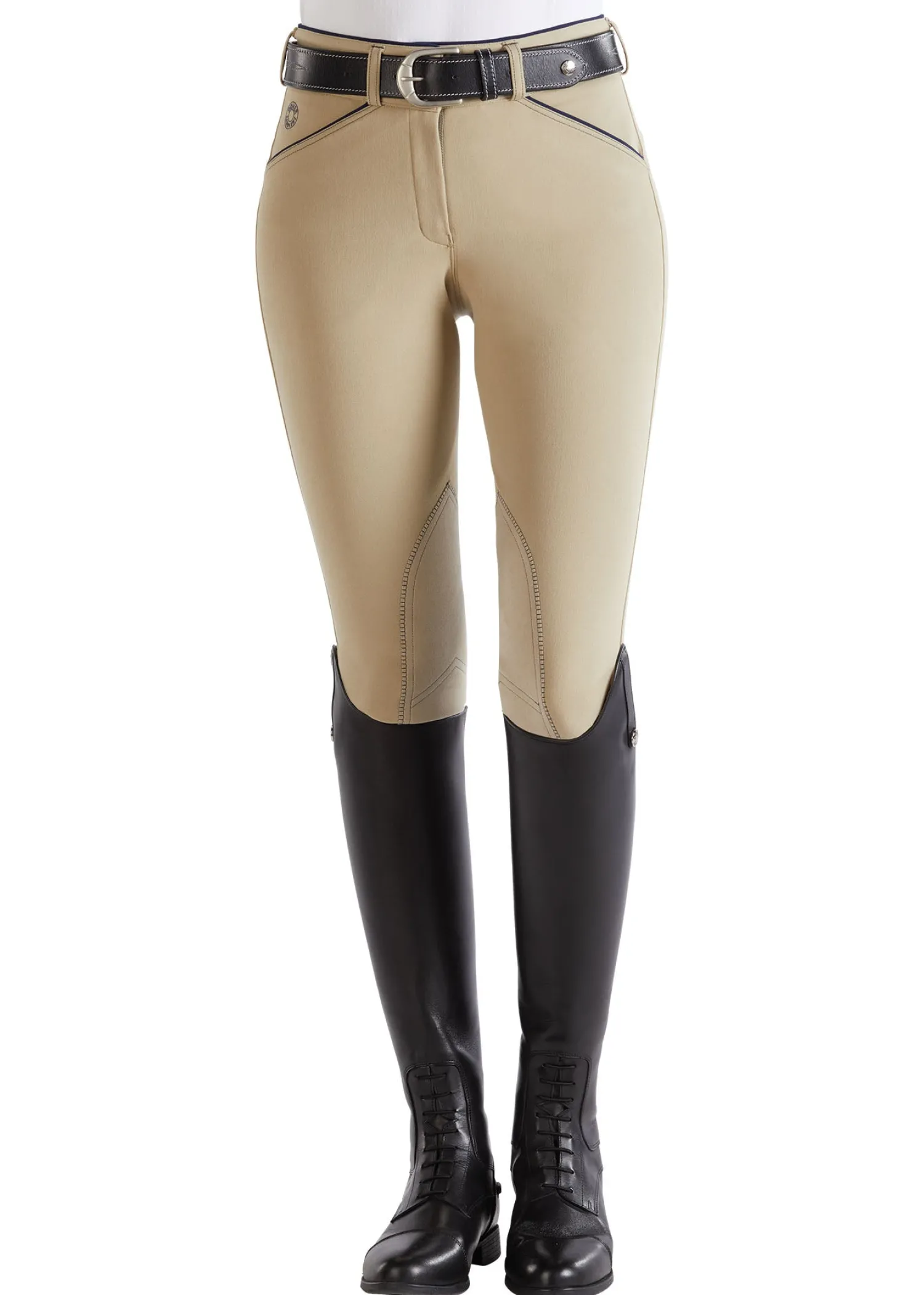 SUPERHOUSE Ladies’ Wellesley Classic Piped Knee-Patch Breech Clearance