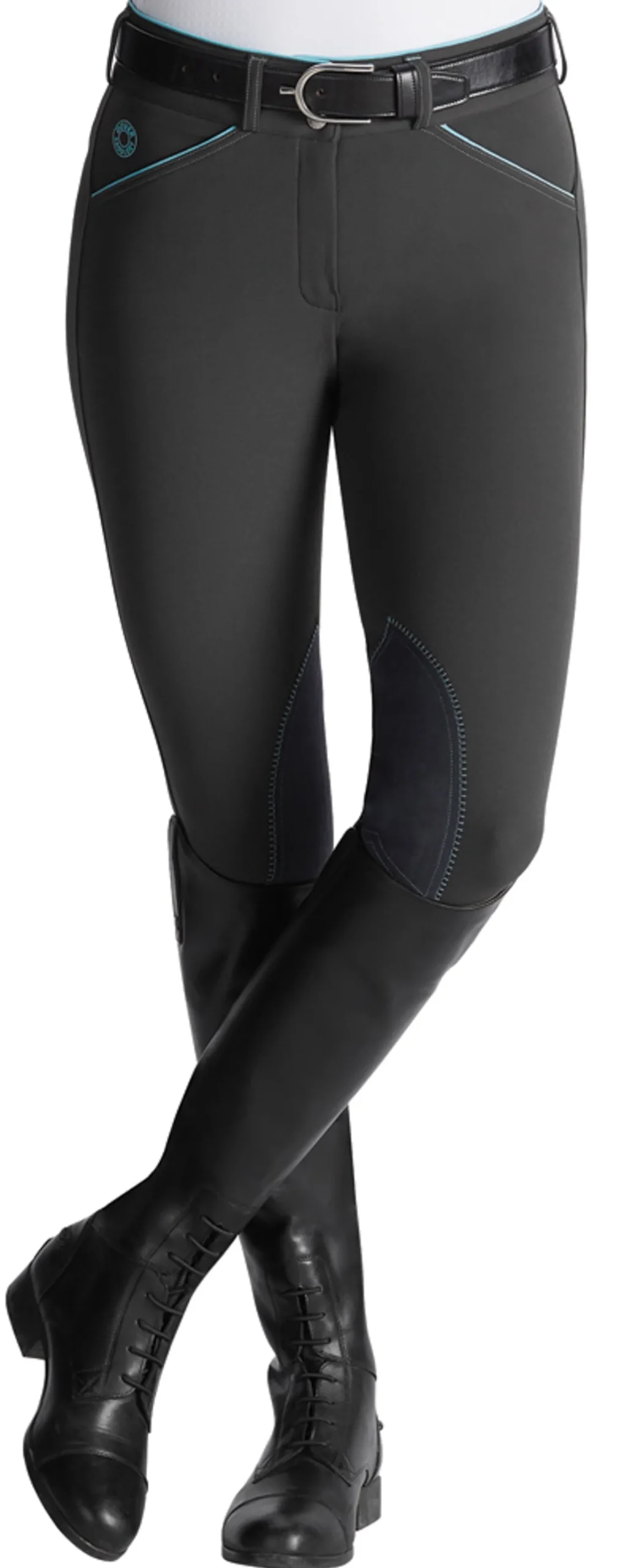 SUPERHOUSE Ladies’ Wellesley Classic Piped Knee-Patch Breech Best