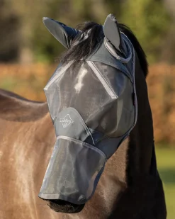 HORSE HEALTH TRADE LeMieux® Armour Shield Pro Fly Mask with Nose New