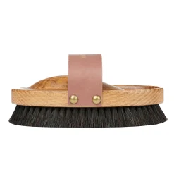 HORSE HEALTH TRADE LeMieux® Artisan Lambswool Body Brush Brown Clearance