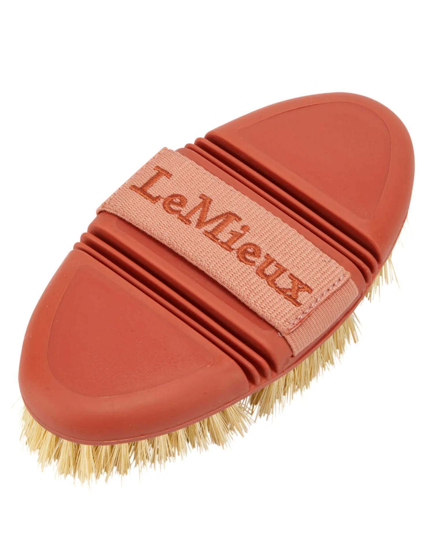 HORSE HEALTH TRADE LeMieux® Flexi Scrubbing Brush Apricot New