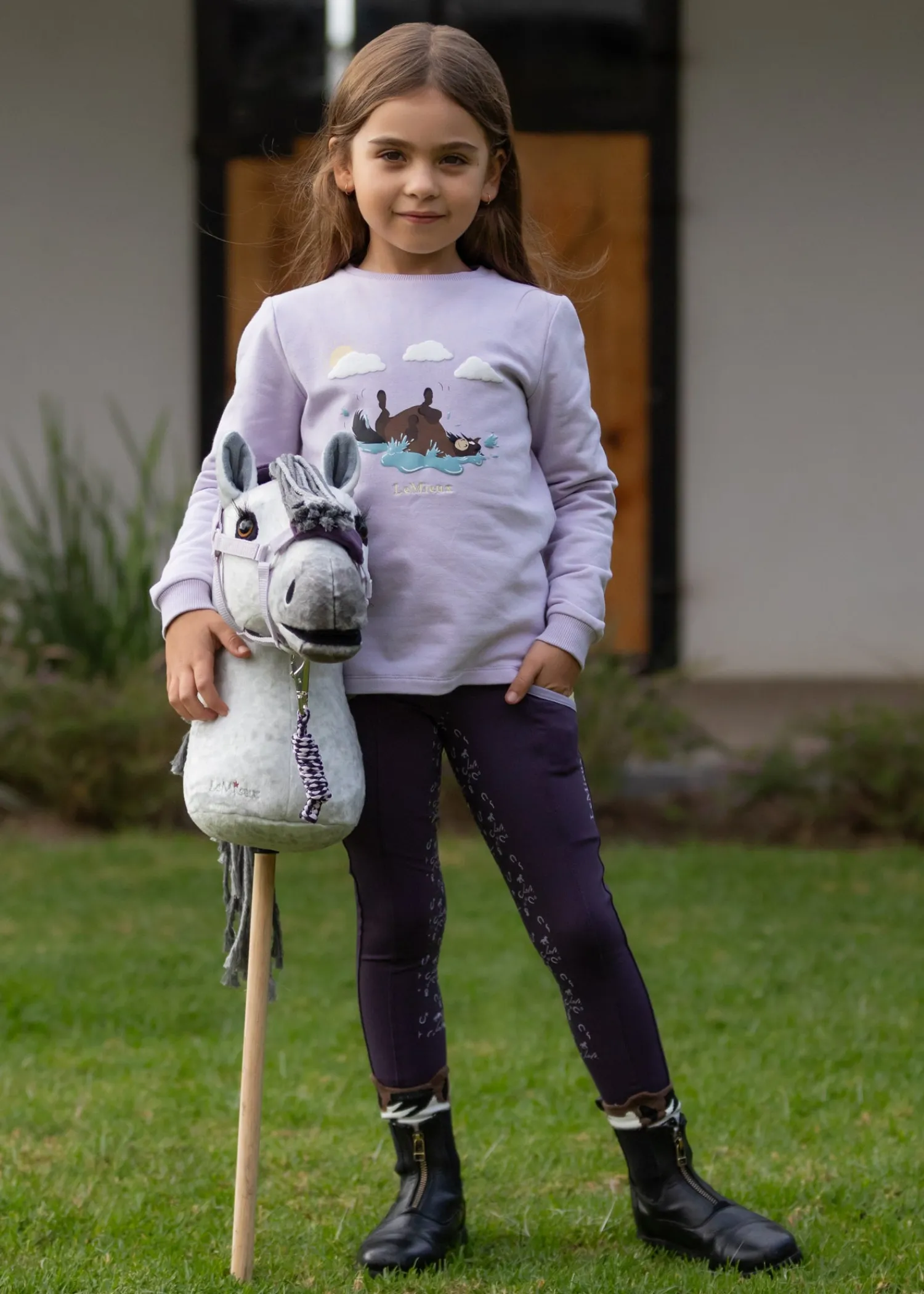 HORSE HEALTH TRADE LeMieux® Hobby Horse - Earl Earl-Grey Discount