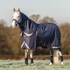 HORSE HEALTH TRADE LeMieux® Kudos 200 Gram Turnout Blanket with Leg Straps Navy Best