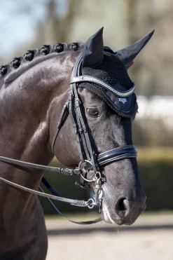 HORSE HEALTH TRADE LeMieux® Loire Satin Fly Bonnet Hot