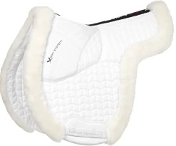 HORSE HEALTH TRADE LeMieux® Merino+ ProSorb Hunter Saddle Pad White/White Hot