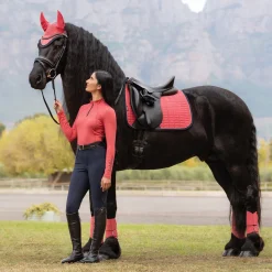 HORSE HEALTH TRADE LeMieux® Suede Dressage Saddle Pad Discount