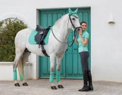 HORSE HEALTH TRADE LeMieux® Suede Dressage Square Pad Hot