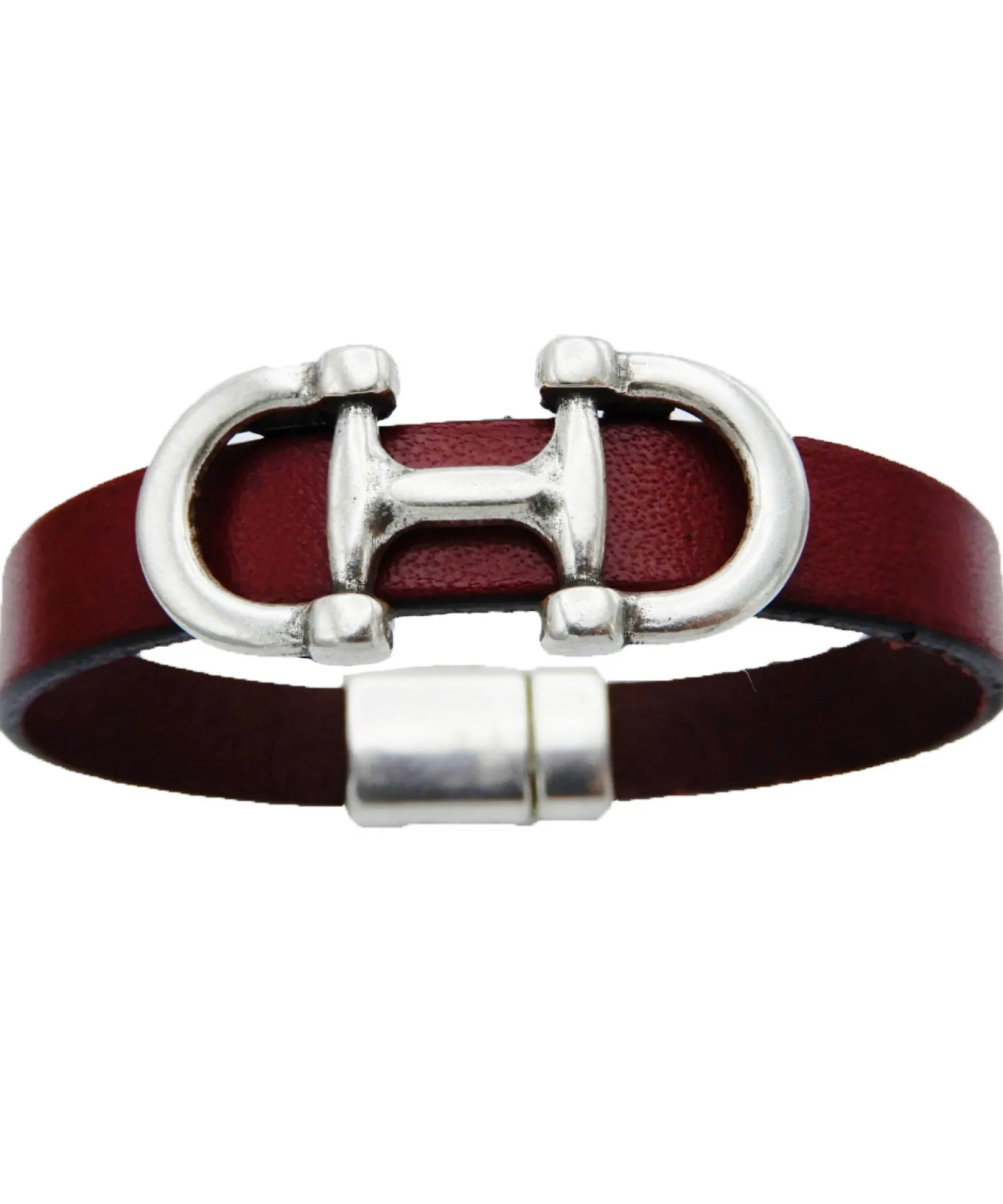 LTHR GOODS OF SPAIN Lilo Collections™ Bilbao Bit Bracelet New