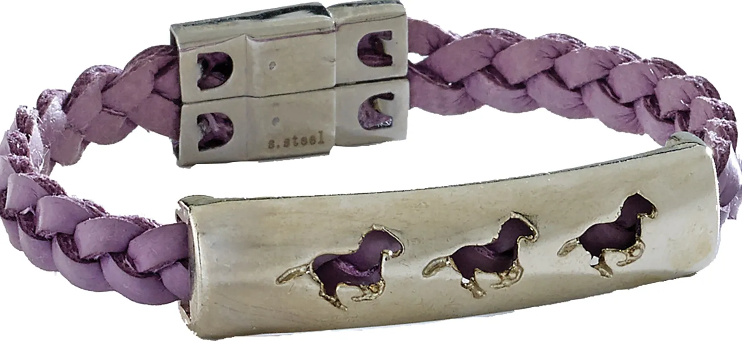 LTHR GOODS OF SPAIN LILO™ Three Ponies Bracelet Clearance