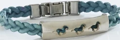 LTHR GOODS OF SPAIN LILO™ Three Ponies Bracelet Clearance