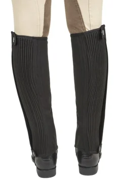 JPC EQUESTRIAN Léttia® Adults’ Suede Half Chaps Black Best