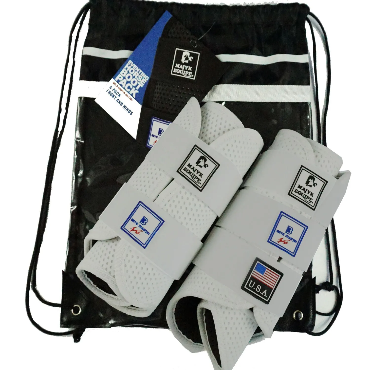 MAJYK EQUIPE ® Boyd Martin Eventing Front & Hind Boot 4-Pack Best