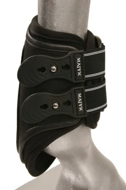 MAJYK EQUIPE ® Leather Hind Boots with Removable Impact Liners (Snap Closure)