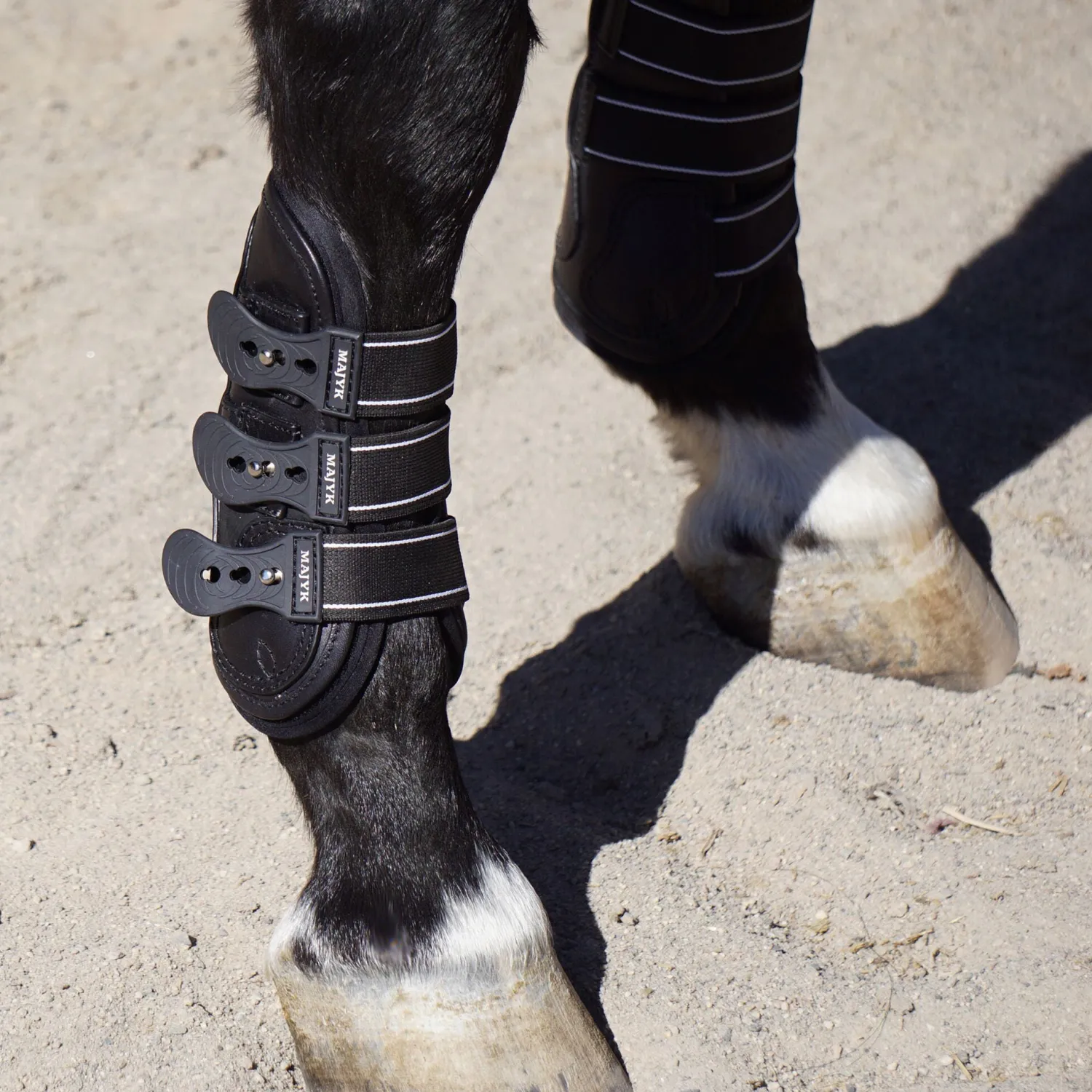 MAJYK EQUIPE ® Leather Jump Boots with Removable Impact Liners (Snap Closure) Outlet