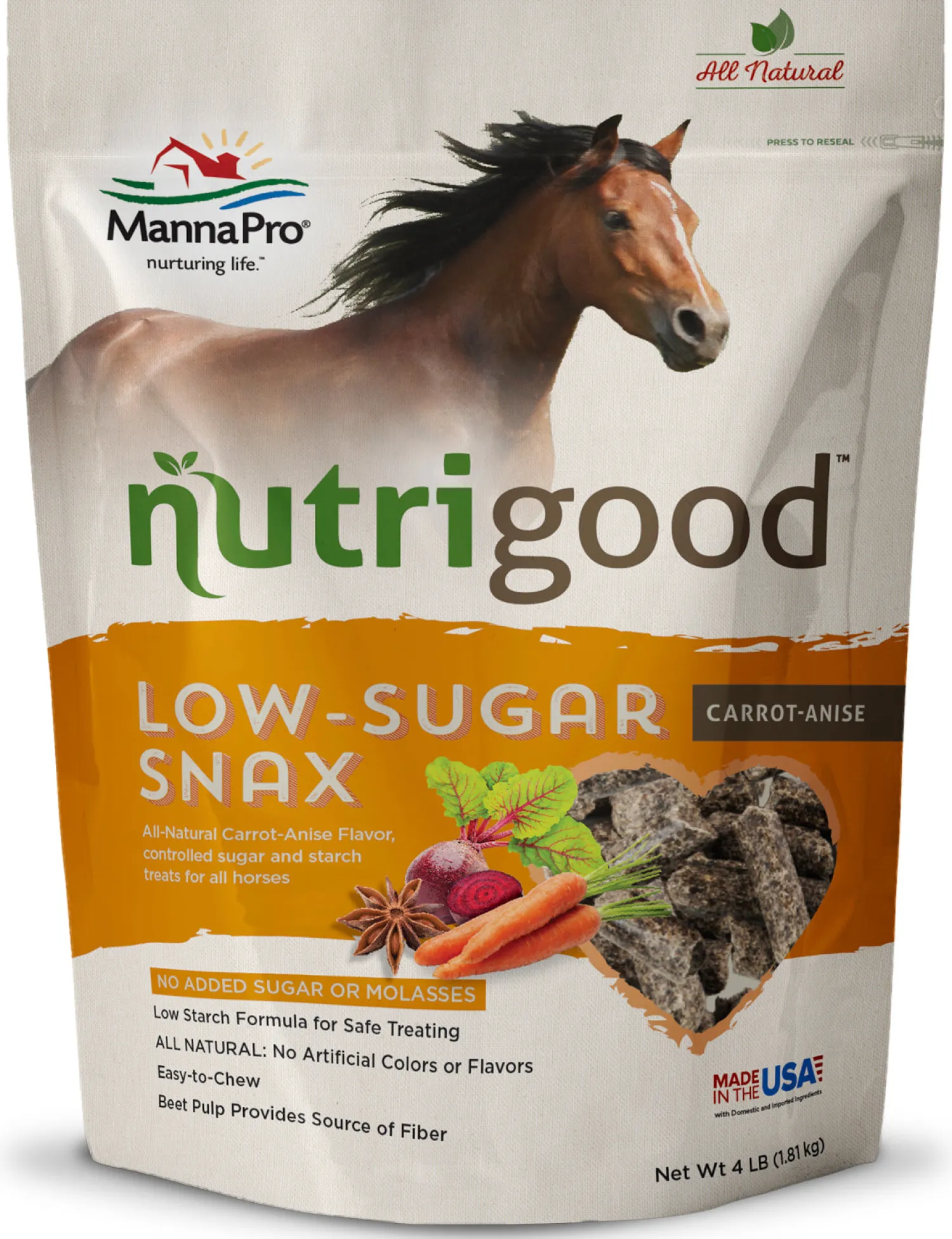 ANIMAL HEALTH INT Manna Pro® NutriGood™ Low Sugar Snax