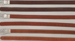 INT RIDING HELMET Marcel Toulouse Lined Stirrup Leathers New