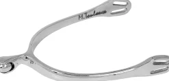 INT RIDING HELMET Marcel Toulouse Soft Touch Spurs with Small Horizonal Ball Stainless Steel