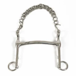 PARTRADE Metalab Curved Weymouth Bit Stainless Steel Clearance