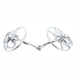 PARTRADE Metalab John Whitaker Twisted Single Joint Gag Bit Stainless Steel New