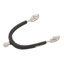 PARTRADE Metalab Round Head Rubber Covered Spurs - Medium Cup Stainless Steel Outlet