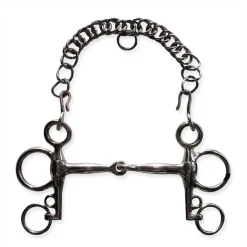 PARTRADE Metalab Solid Jointed Pelham Bit-13mm Stainless Steel