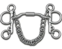 TOKLAT ORIGINALS Myler® Low Port Pelham MB 04 Stainless Steel