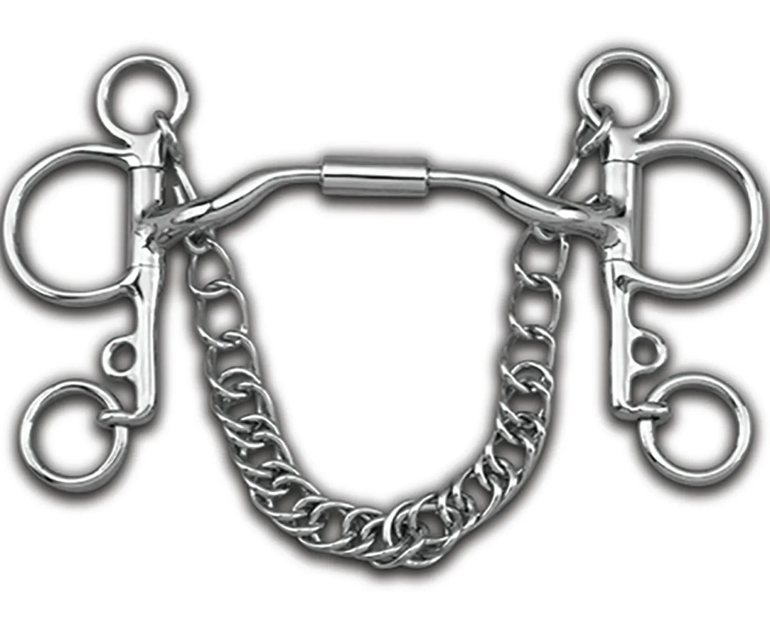 TOKLAT ORIGINALS Myler® Low Port Pelham MB 04 Stainless Steel