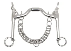 TOKLAT ORIGINALS Myler® Medium Wide Port Weymouth MB 33 Stainless Steel