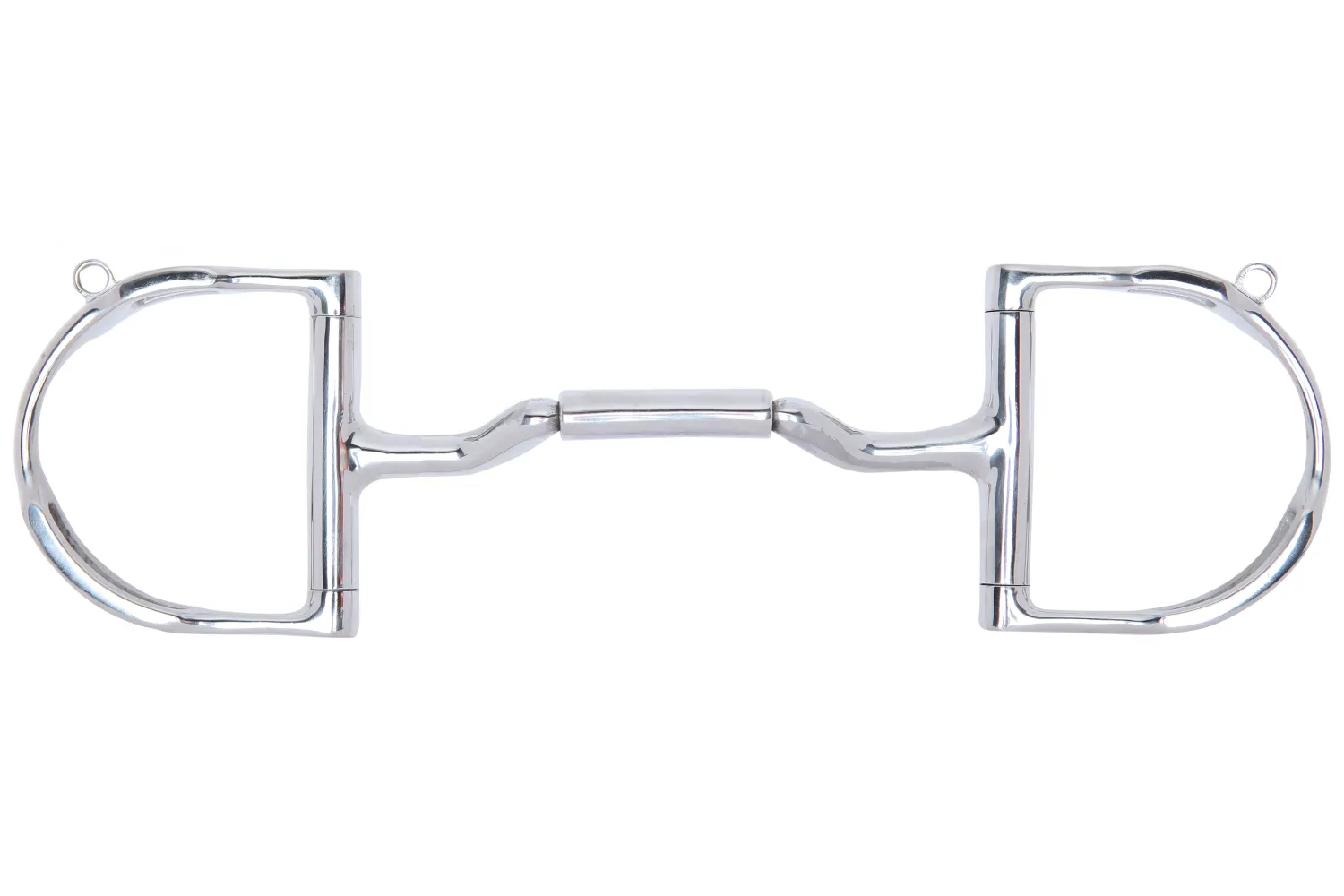 TOKLAT ORIGINALS Myler® Mullen Barrel Low Port Medium D-Ring MB 36 with Hooks Stainless Steel