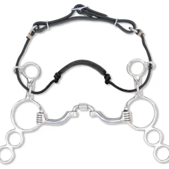 TOKLAT ORIGINALS Myler® 3-Ring Combination Bit Correctional Ported Barrel 41PB Stainless Steel Best