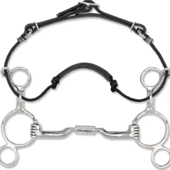 TOKLAT ORIGINALS Myler® 2-Ring Combination Bit Low Port MB 04 Stainless Steel Sale