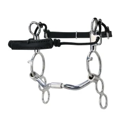 TOKLAT ORIGINALS Myler® 3-Ring Combination Bit Ported Barrel MB 33 Stainless Steel Best