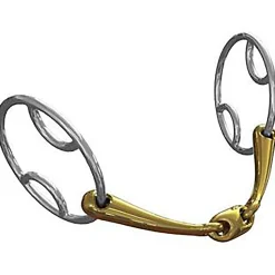 METLAR/NEUE SCHULE Neue Schule Tranz Angled Lozenge Beval Bit - 14 mm mouth; 55 mm rings Best