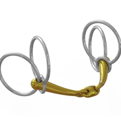 METLAR/NEUE SCHULE Neue Schule Tranz Angled Lozenge Jumpers' Choice Double-Ring Bit - 16 mm mouth; 60 mm rings Outlet
