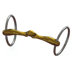 METLAR/NEUE SCHULE Neue Schule Turtle Tactio™ with Flex Loose Ring Bit - 16 mm mouth; 55 mm rings