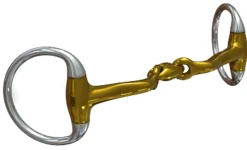 METLAR/NEUE SCHULE Neue Schule Verbindend 12mm Bradoon Eggbutt Bit Salox Gold Online