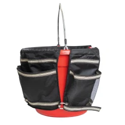 SAVI GLOBAL FASHION Noble Equestrian™ Barn Bucket Bag Black Clearance